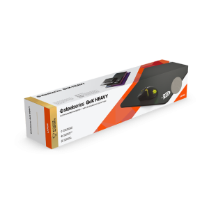 SteelSeries QcK Heavy Pelės Kilimėlis | L, Black