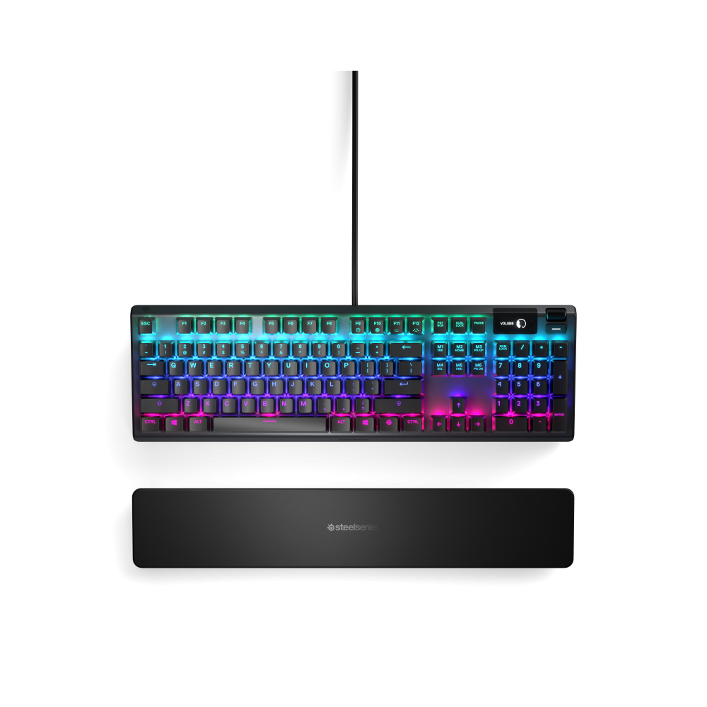 SteelSeries Apex 5 Žaidimų Klaviatūra | Black, Hybrid QX2 Blue SteelSeries Apex 5 Žaidimų Klaviatūra | Black, Hybrid QX2 Blue