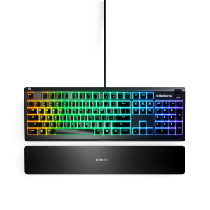 SteelSeries Apex 3 Žaidimų Klaviatūra | Black, Membraninė