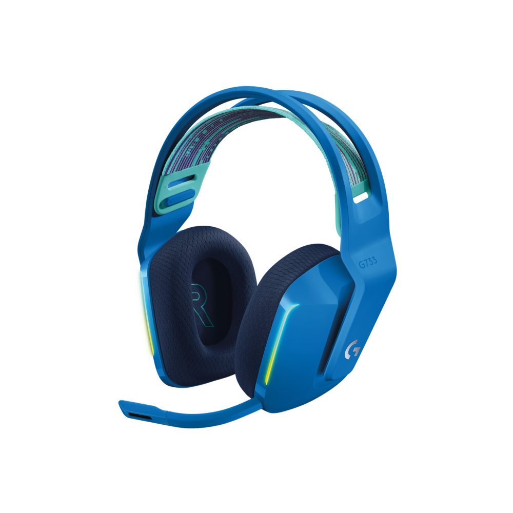 Logitech G733 LIGHTSPEED Belaidės Žaidimų Ausinės | Blue Logitech G733 LIGHTSPEED Belaidės Žaidimų Ausinės | Blue