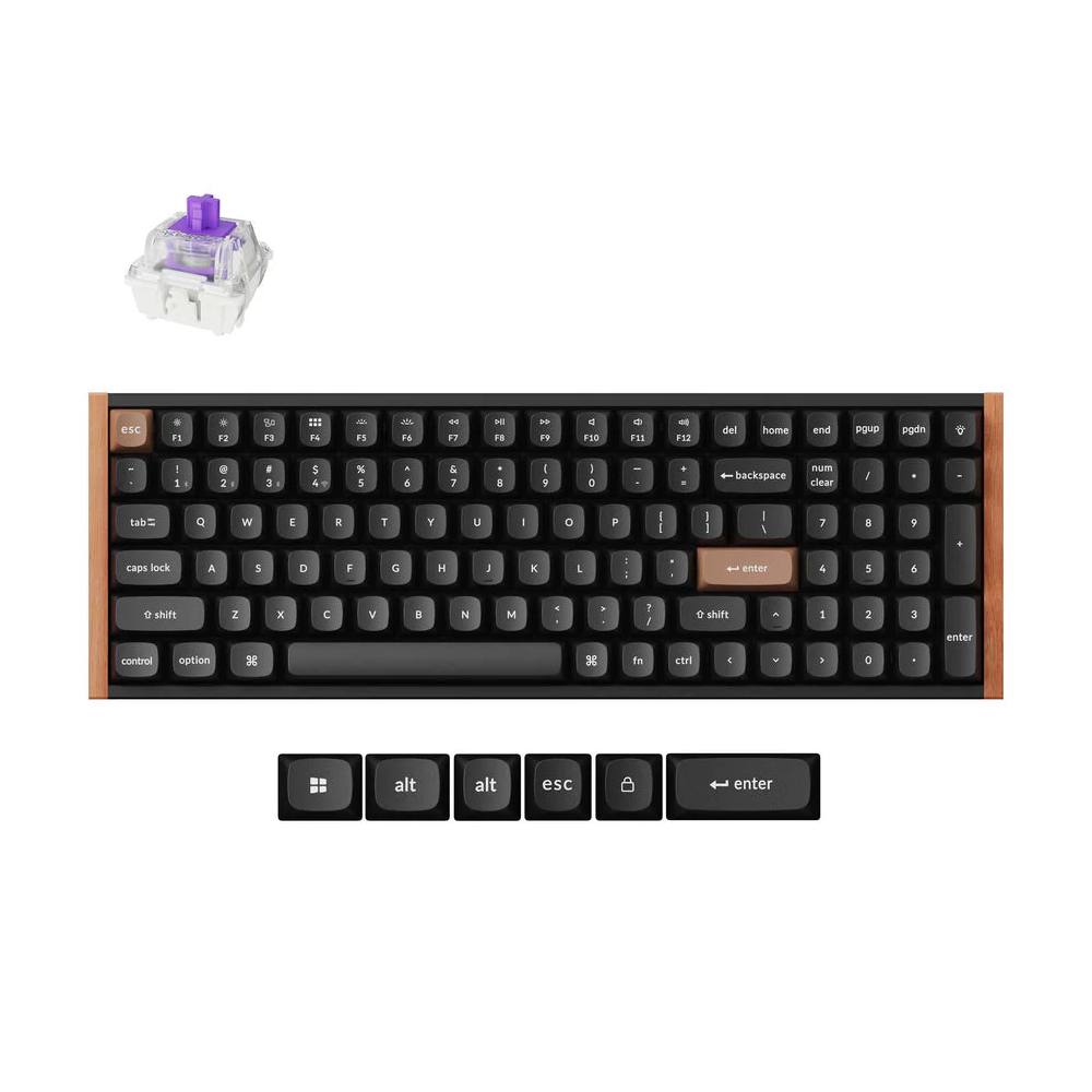 Keychron K4 HE Belaidė Žaidimų Klaviatūra | Black, Gateron Magnetic Nebula Keychron K4 HE Belaidė Žaidimų Klaviatūra | Black, Gateron Magnetic Nebula