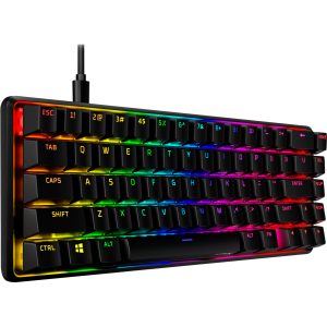 HyperX Alloy Origins 65 Žaidimų Klaviatūra | Black, HyperX Red