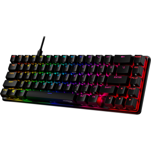 HyperX Alloy Origins 65 Žaidimų Klaviatūra | Black, HyperX Red