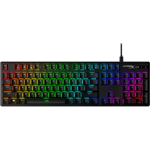 HyperX Alloy Origins Žaidimų Klaviatūra | Black, HyperX Red