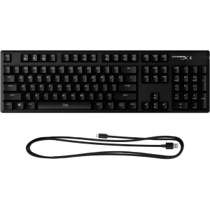 HyperX Alloy Origins Žaidimų Klaviatūra | Black, HyperX Red