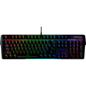 HyperX Alloy MKW100 Žaidimų Klaviatūra | Black, HyperX TTC Red Linear