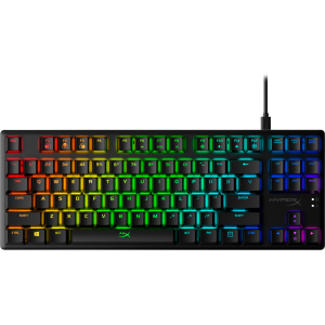 HyperX Alloy Origins Core TKL Žaidimų Klaviatūra | Black, HyperX Aqua
