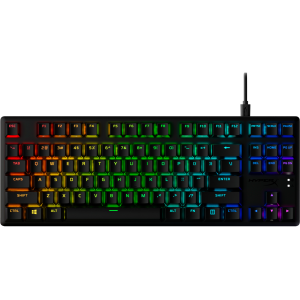 HyperX Alloy Origins Core PBT TKL Žaidimų Klaviatūra | Black, HyperX Red