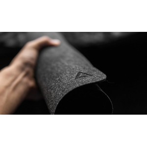 DELTAHUB Minimalistic Desk Mat Pelės Kilimėlis | L, Dark Grey