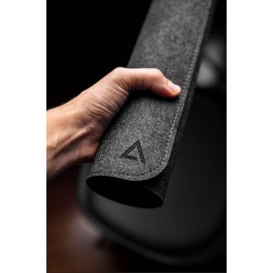DELTAHUB Minimalistic Desk Mat Pelės Kilimėlis | M, Dark Grey