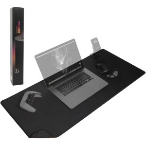 DELTAHUB Gaming Desk Mat Pelės Kilimėlis | L, Black