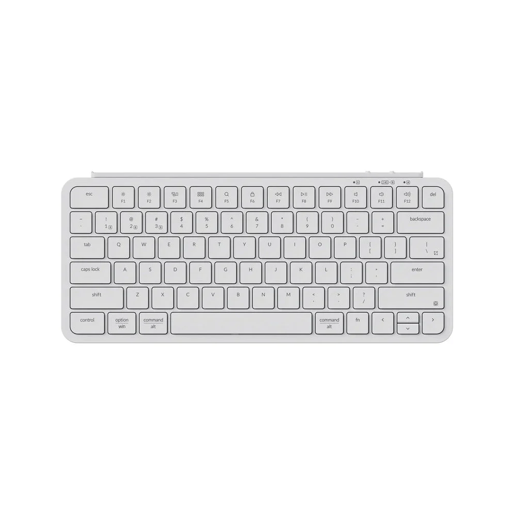 Keychron B1 Pro Belaidė Klaviatūra | Ivory White, Membraninė Keychron B1 Pro Belaidė Klaviatūra | Ivory White, Membraninė