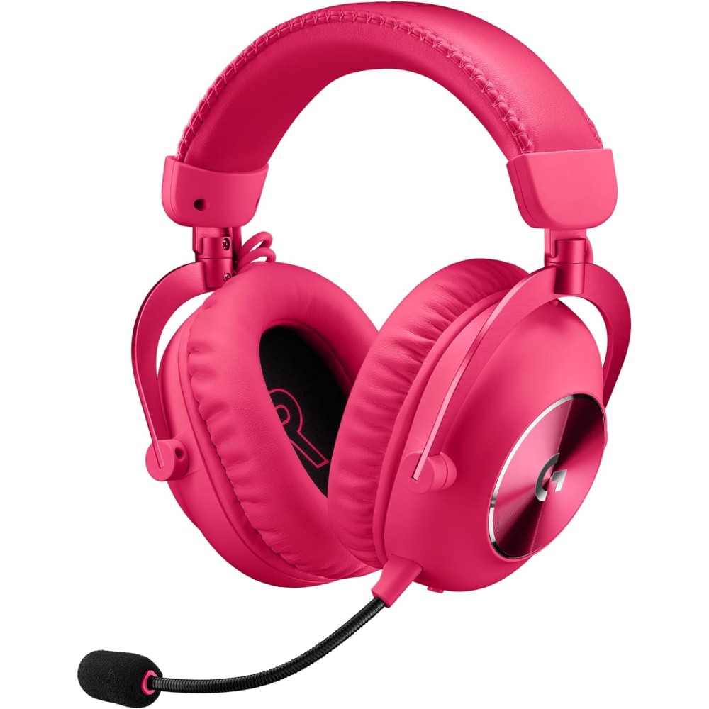 Logitech G PRO X 2 LIGHTSPEED Belaidės Žaidimų Ausinės | Pink Logitech G PRO X 2 LIGHTSPEED Belaidės Žaidimų Ausinės | Pink