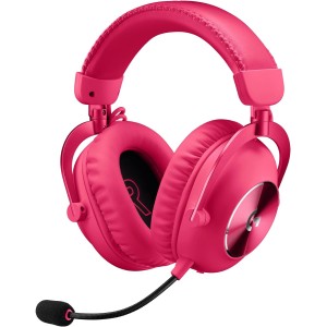Logitech G PRO X 2 LIGHTSPEED Belaidės Žaidimų Ausinės | Pink