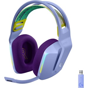 Logitech G733 LIGHTSPEED Belaidės Žaidimų Ausinės | Lilac