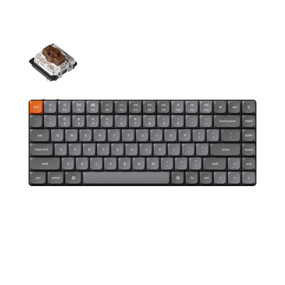 Keychron K3 Max Belaidė Žaidimų Klaviatūra | Black, Gateron Brown Keychron K3 Max Belaidė Žaidimų Klaviatūra | Black, Gateron Brown