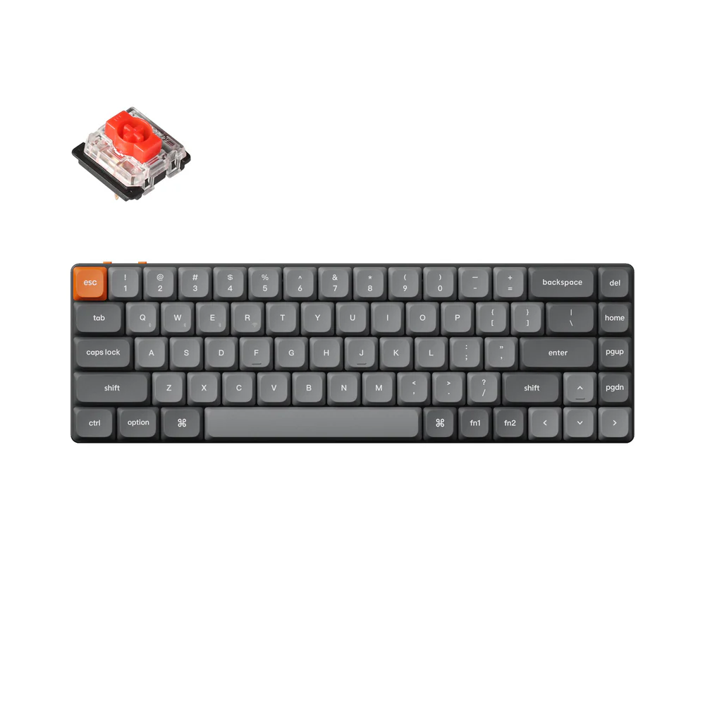 Keychron K7 Max Belaidė Žaidimų Klaviatūra | Black, Gateron Red Keychron K7 Max Belaidė Žaidimų Klaviatūra | Black, Gateron Red