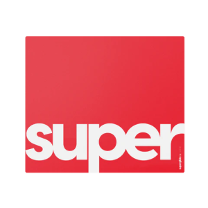 Superglide Glass V2 Pelės Kilimėlis | XL, Red