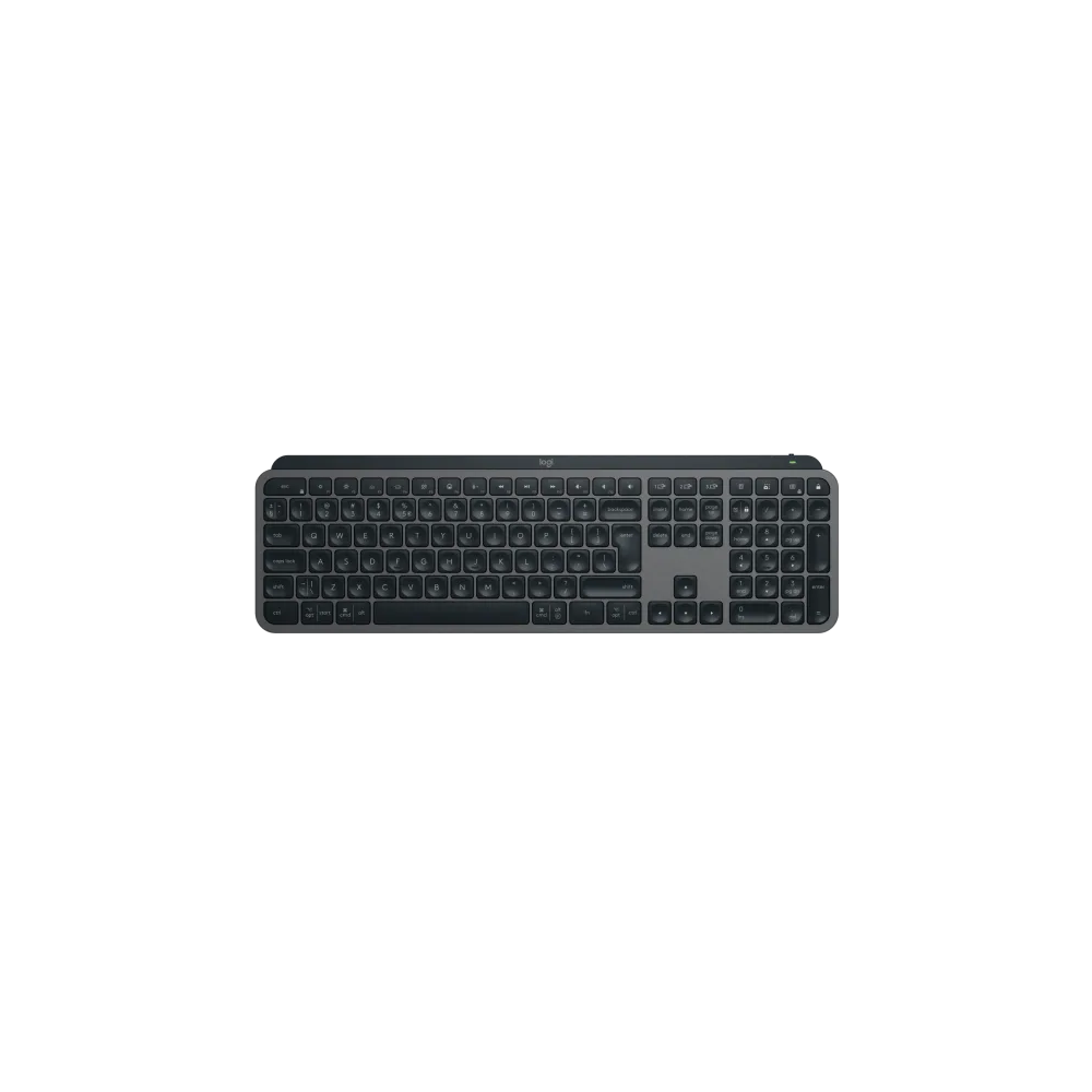 Logitech MX Keys S Belaidė Klaviatūra | Graphite, Membraninė
