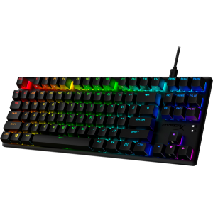 HyperX Alloy Origins Core PBT TKL Žaidimų Klaviatūra | Black, HyperX Aqua