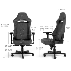 noblechairs HERO ST TX Kėdė | Medžiaginė, Anthracite