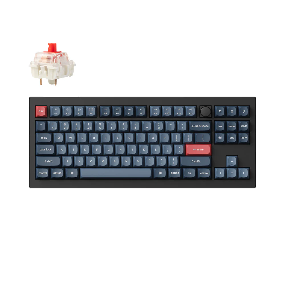 Keychron V3 Max Belaidė Žaidimų Klaviatūra | Carbon Black, Gateron Jupiter Red Keychron V3 Max Belaidė Žaidimų Klaviatūra | Carbon Black, Gateron Jupiter Red