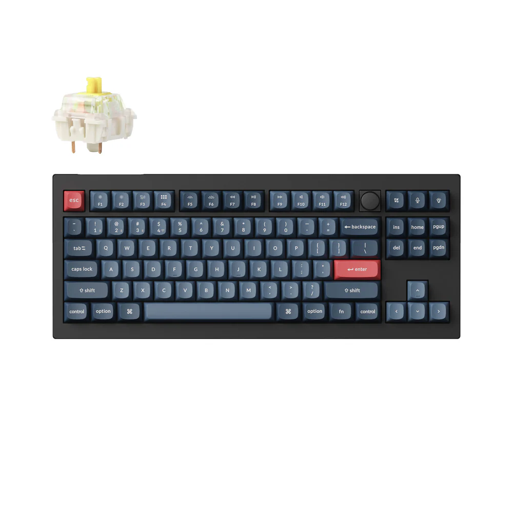 Keychron V3 Max Belaidė Žaidimų Klaviatūra | Carbon Black, Gateron Jupiter Banana Keychron V3 Max Belaidė Žaidimų Klaviatūra | Carbon Black, Gateron Jupiter Banana