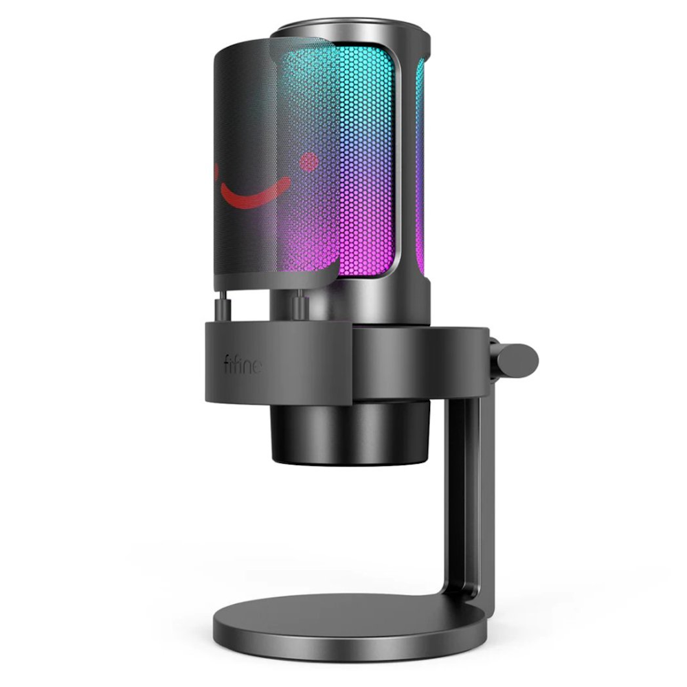 FIFINE AmpliGame A8 RGB Kondensatorinis Mikrofonas | Black
