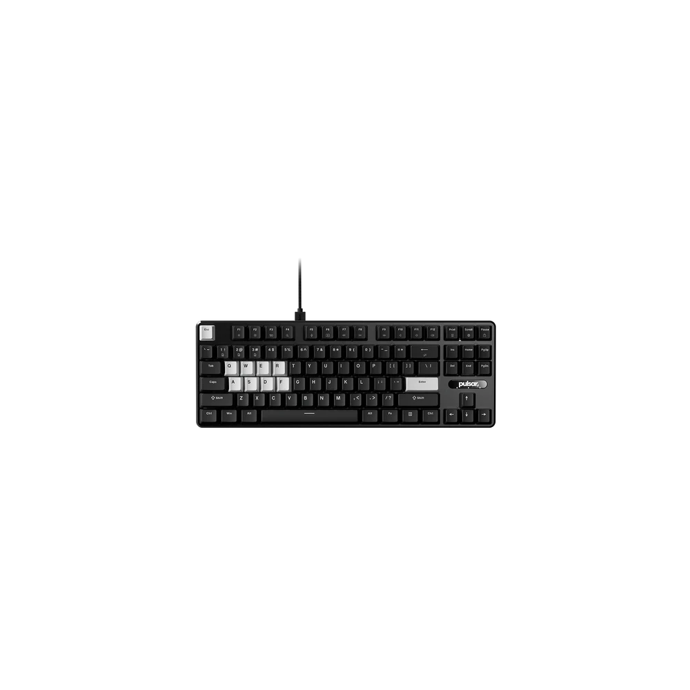Pulsar PCMK 2 HE TKL Žaidimų Klaviatūra | Black, Magnetic Hall Effect Switches Pulsar PCMK 2 HE TKL Žaidimų Klaviatūra | Black, Magnetic Hall Effect Switches