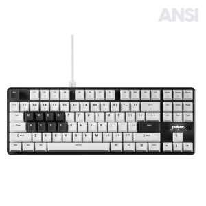 Pulsar PCMK 2 HE TKL Žaidimų Klaviatūra | White, Magnetic Hall Effect Switches