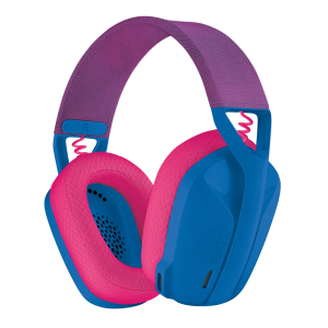 Logitech G435 LIGHTSPEED Belaidės Žaidimų Ausinės | Blue and Raspberry