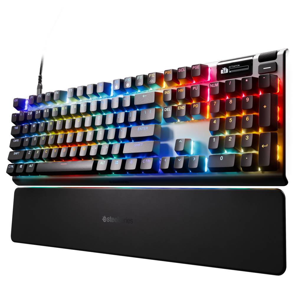 SteelSeries Apex Pro Gen 3 Žaidimų Klaviatūra | Black, Magnetic OmniPoint 3.0 SteelSeries Apex Pro Gen 3 Žaidimų Klaviatūra | Black, Magnetic OmniPoint 3.0