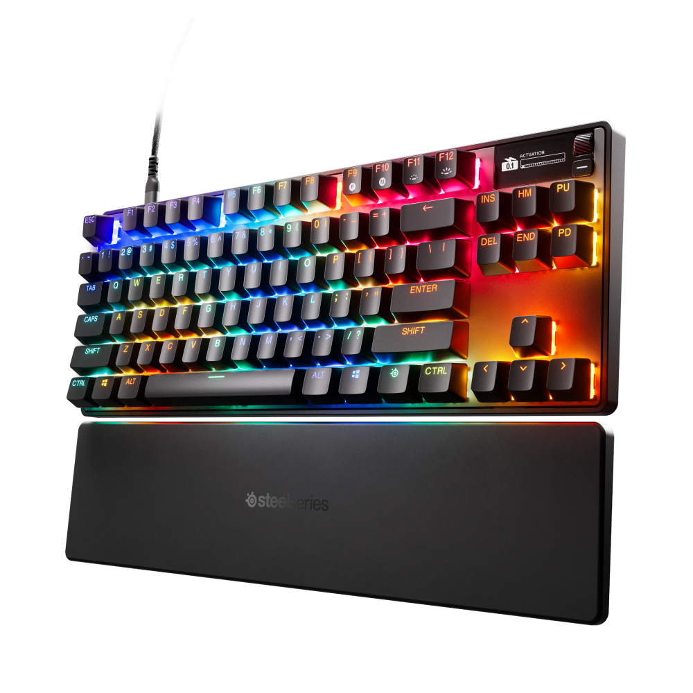 SteelSeries Apex Pro TKL Gen 3 Žaidimų Klaviatūra | Black, Magnetic OmniPoint 3.0 SteelSeries Apex Pro TKL Gen 3 Žaidimų Klaviatūra | Black, Magnetic OmniPoint 3.0