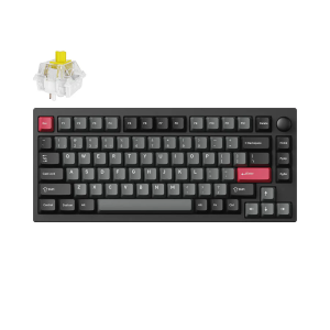 Lemokey P1 Pro Belaidė Žaidimų Klaviatūra | Carbon Black, Keychron Super Banana
