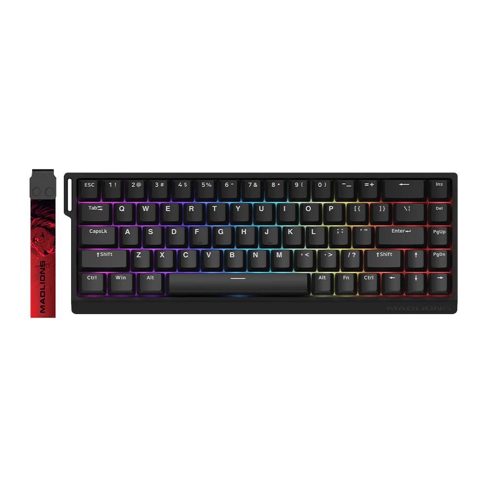 FGG Madlions MAD68 HE RGB Žaidimų Klaviatūra | Black, Magnetic Amber Pro FGG Madlions MAD68 HE RGB Žaidimų Klaviatūra | Black, Magnetic Amber Pro