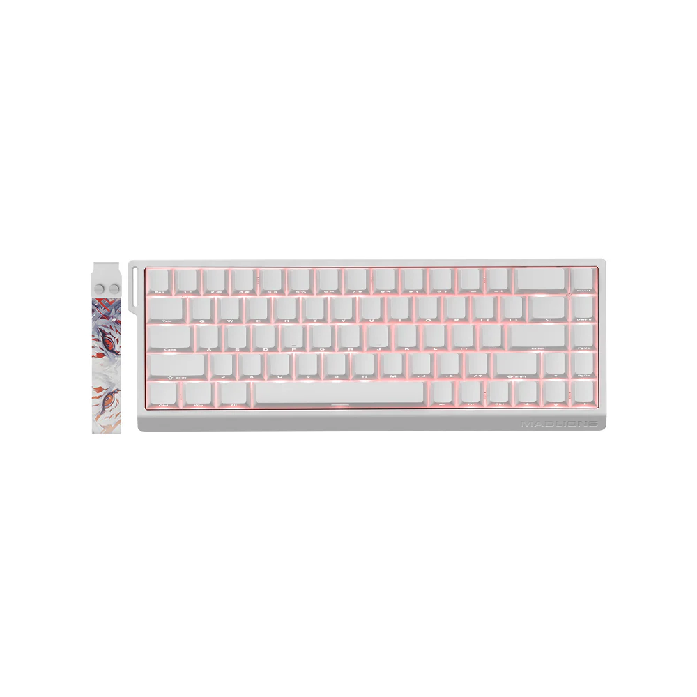 FGG Madlions MAD68 HE RGB Žaidimų Klaviatūra | Pure White, Magnetic Amber Pro FGG Madlions MAD68 HE RGB Žaidimų Klaviatūra | Pure White, Magnetic Amber Pro