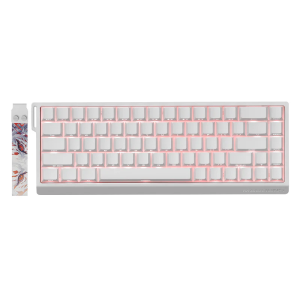 FGG Madlions MAD68 HE RGB Žaidimų Klaviatūra | Pure White, Magnetic Amber Pro